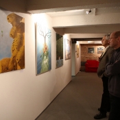 Galerie AreZeT - výstava obrazů Blanky Bohdanové Krajiny života