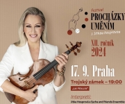 XII.ročník festivalu Procházky uměním pokračuje 17.9.2024 koncertem v Trojském zámečku